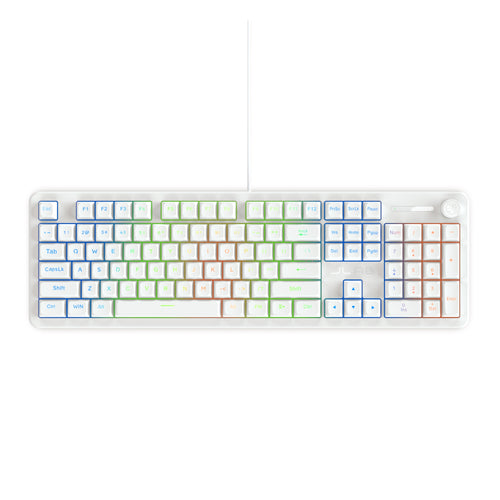Nightfall Full-Size Wired Gaming Keyboard White