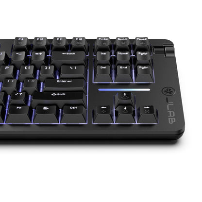 Midnight Full-Size Wired Gaming Keyboard Black