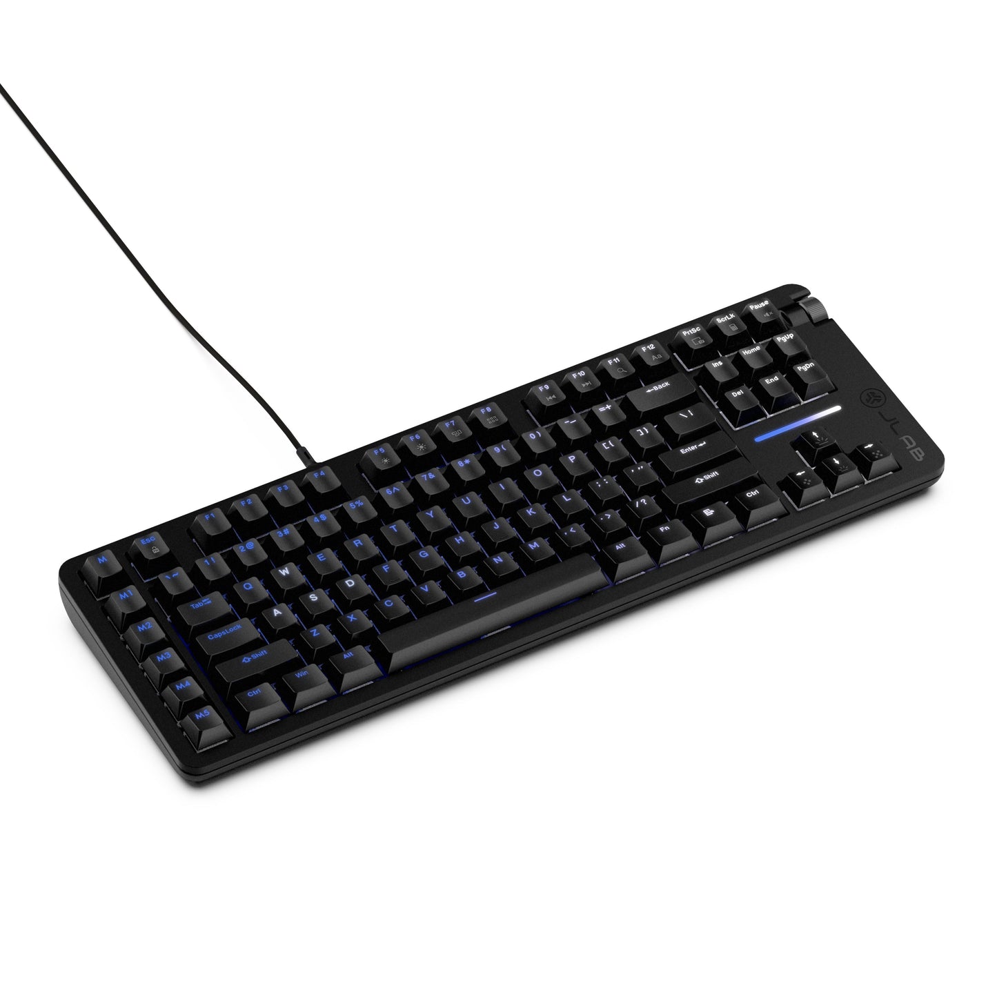 Midnight Full-Size Wired Gaming Keyboard Black