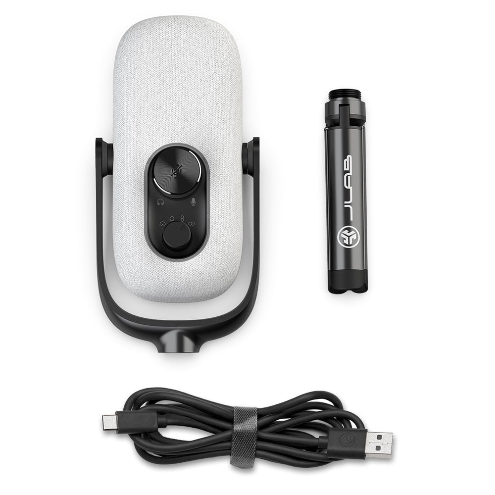 JBuds Talk USB Microphone White