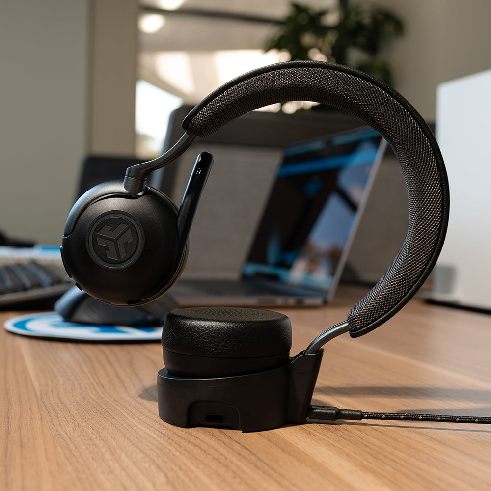 Epic Work ANC Wireless On-Ear Headset Black