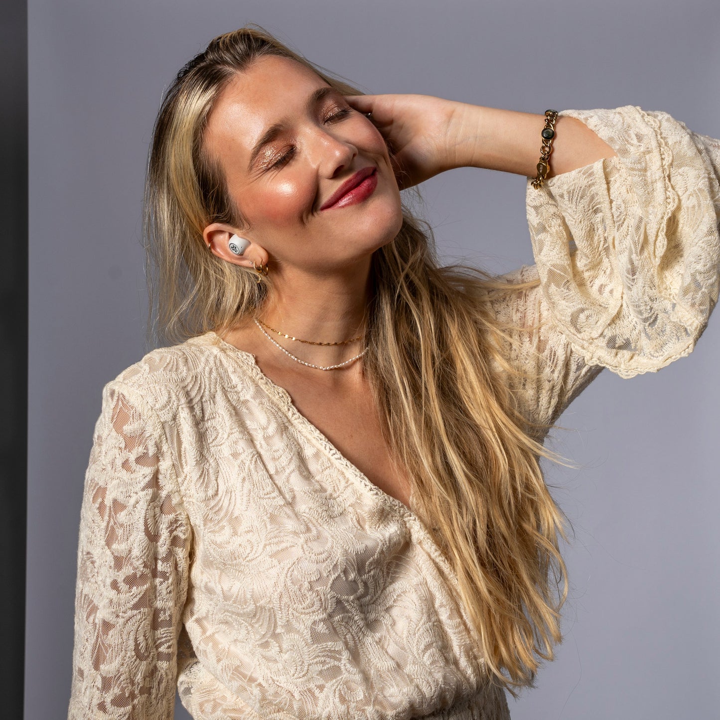 Go Pop ANC True Wireless Earbuds Cloud