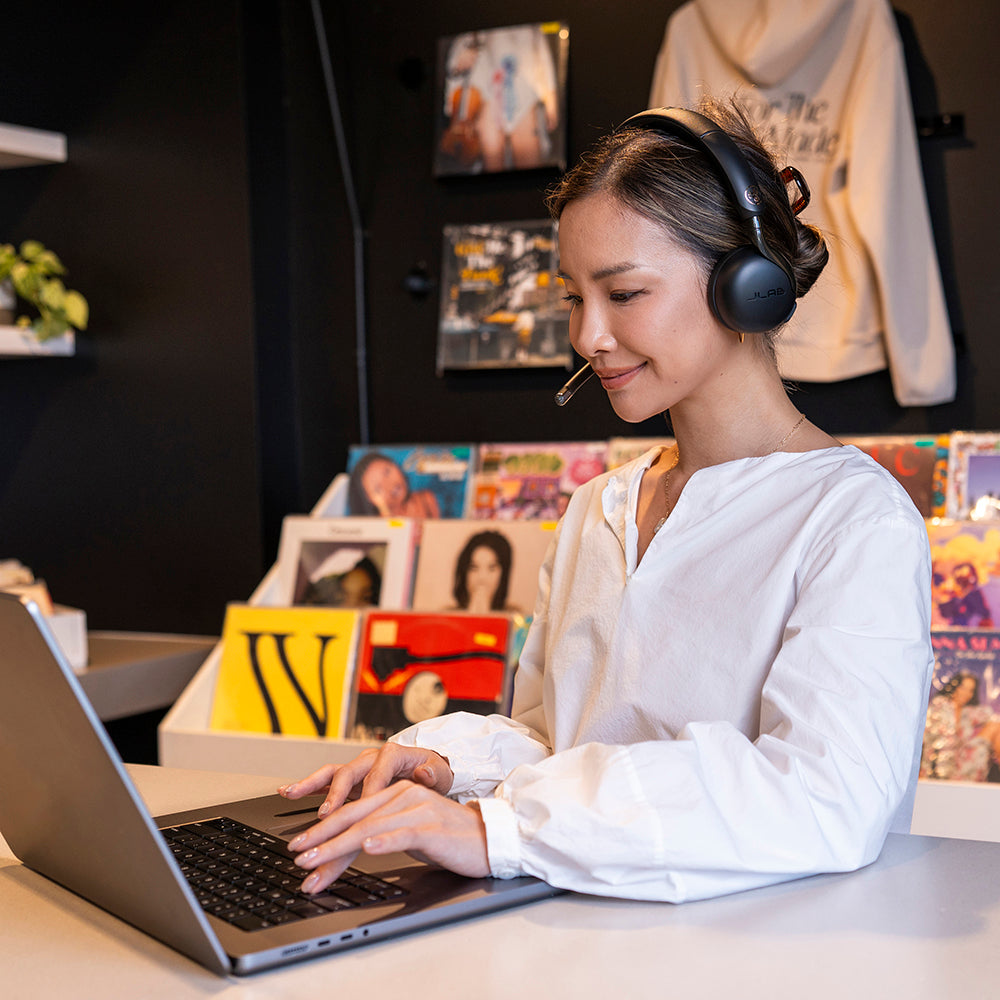 GO Work Wireless On-Ear Headset Gen 3 Black