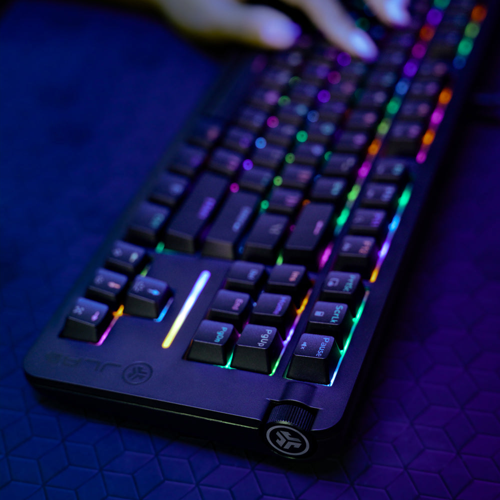 Midnight Full-Size Wired Gaming Keyboard Black