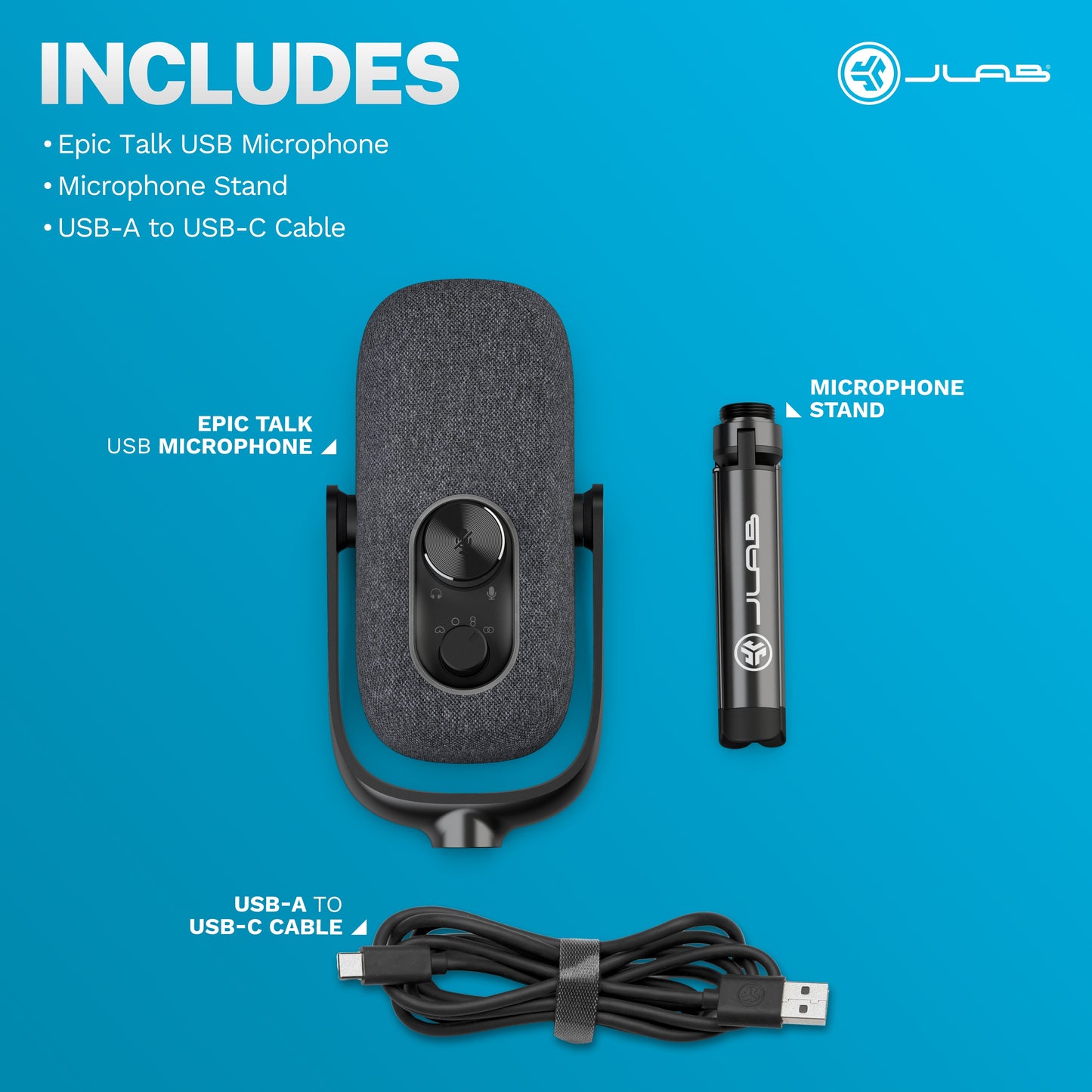 Epic Talk USB Microphone Black