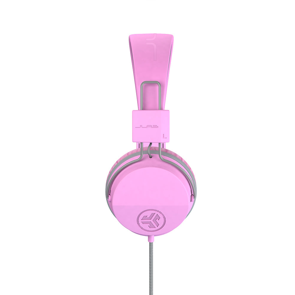 JBuddies Studio On-Ear Kids Wired Type-C Headphones Pink