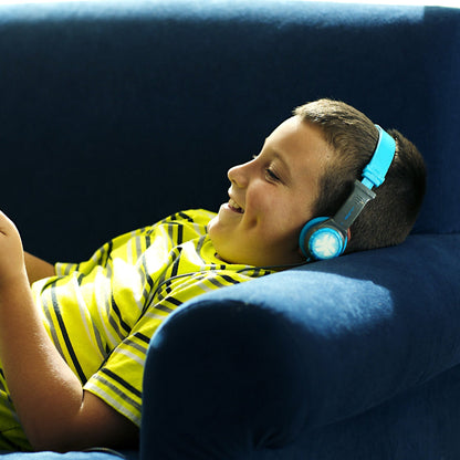 JBuddies Folding Kids Headphones Blue/Gray